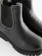 Noir - Bottines Chelsea en cuir à doublure chaude Thinsulate™ - Image 8 of 10