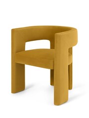 MADE.COM Ochre Yellow Kalaspel Dining Chair - Image 2 of 4