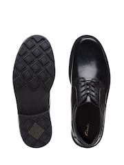 črna - standarden Fit (G) - Usnjeni čevlji z vezalkami Clarks Kerton - Slika 7 iz 7