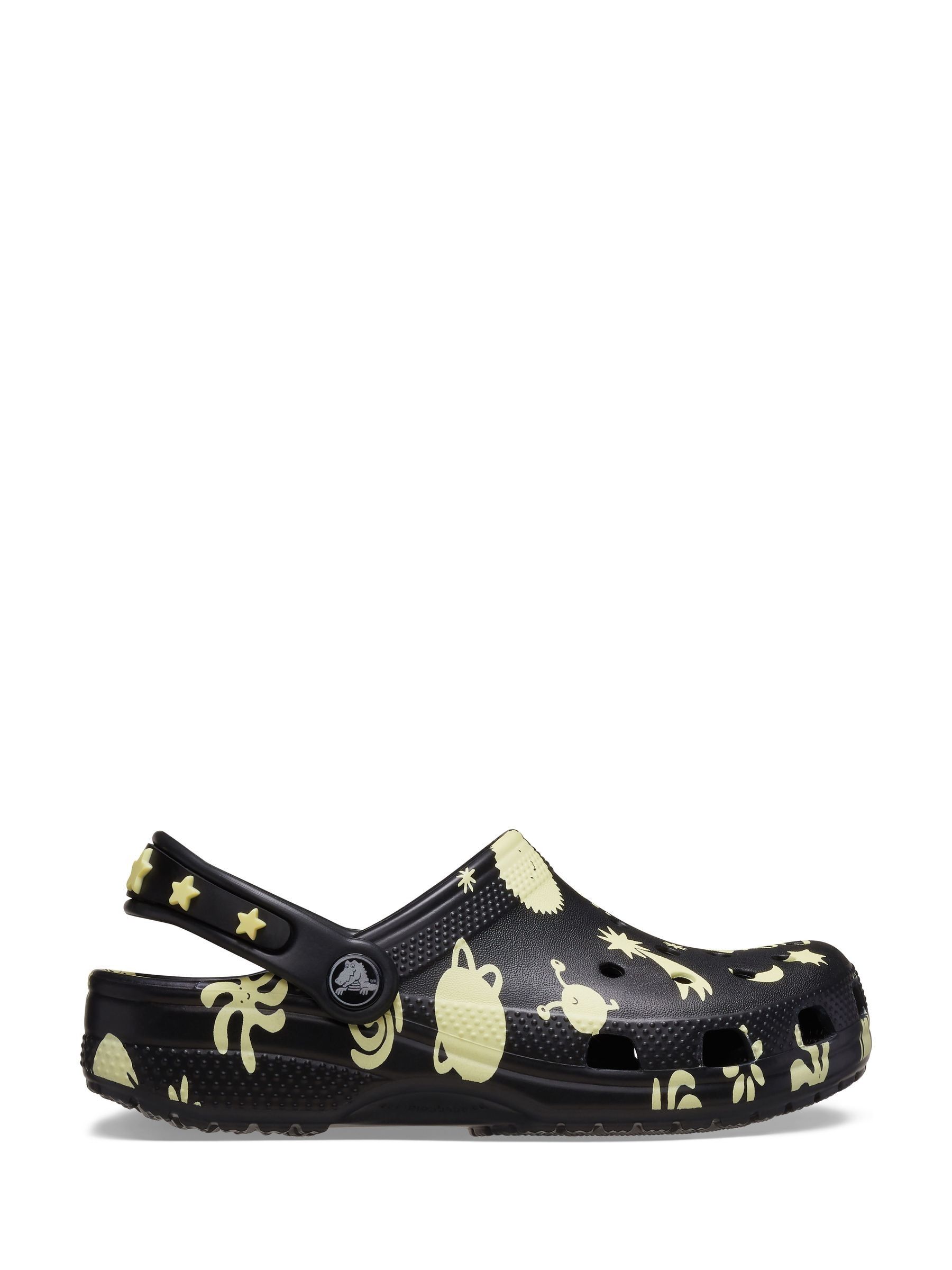 Buy Crocs Space Glow Kids Classic Glow Space Clogs from Next Luxembourg