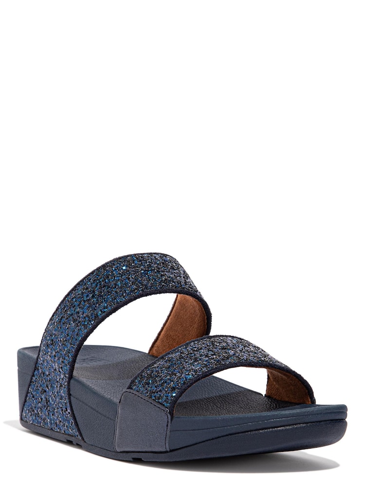 FitFlop Lulu Glitter Slides - Image 1 of 3