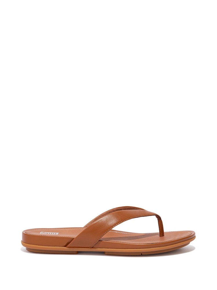 FitFlop Gracie Leather Sandals - Image 3 of 6