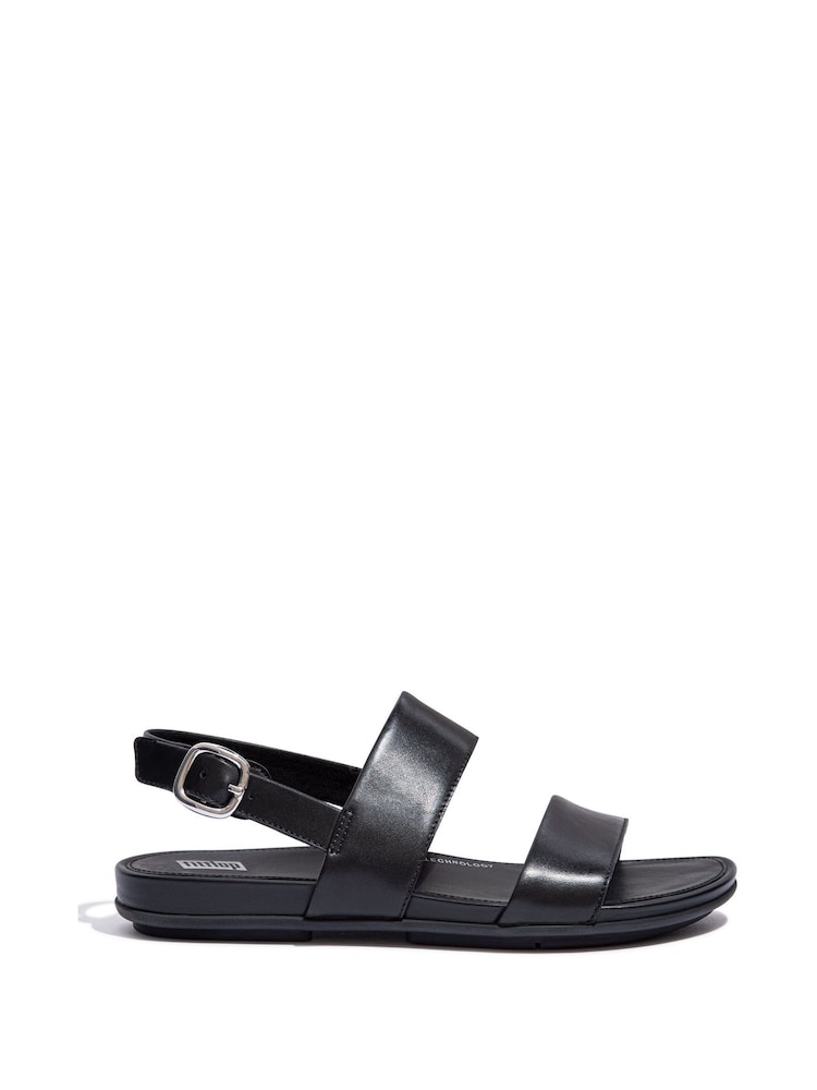 FitFlop Gracie Leather Back Strap Sandals - Image 1 of 4