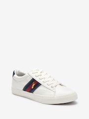 White Stripe Stag Trainers - Image 3 of 5