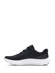 Under Armour Black/Grey Charged Surge Trainers - Image 2 of 5