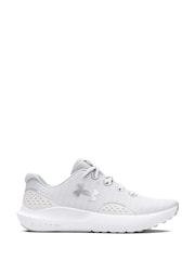 Under Armour White Ground Charged Surge Trainers - Image 1 of 5