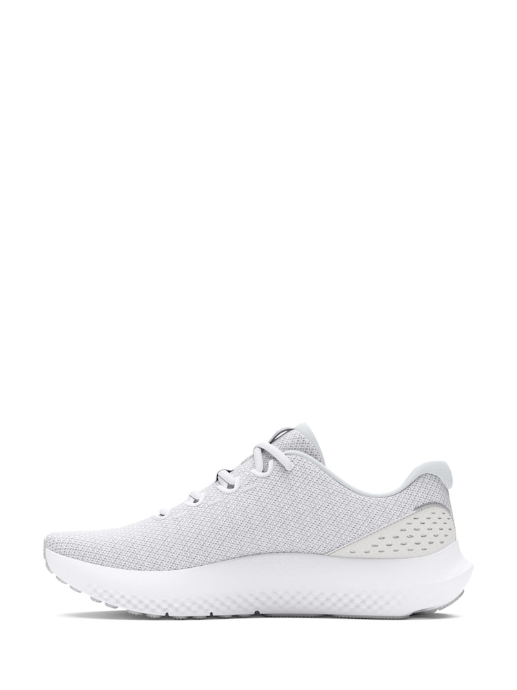 Under Armour White Ground Charged Surge Trainers - Image 2 of 5