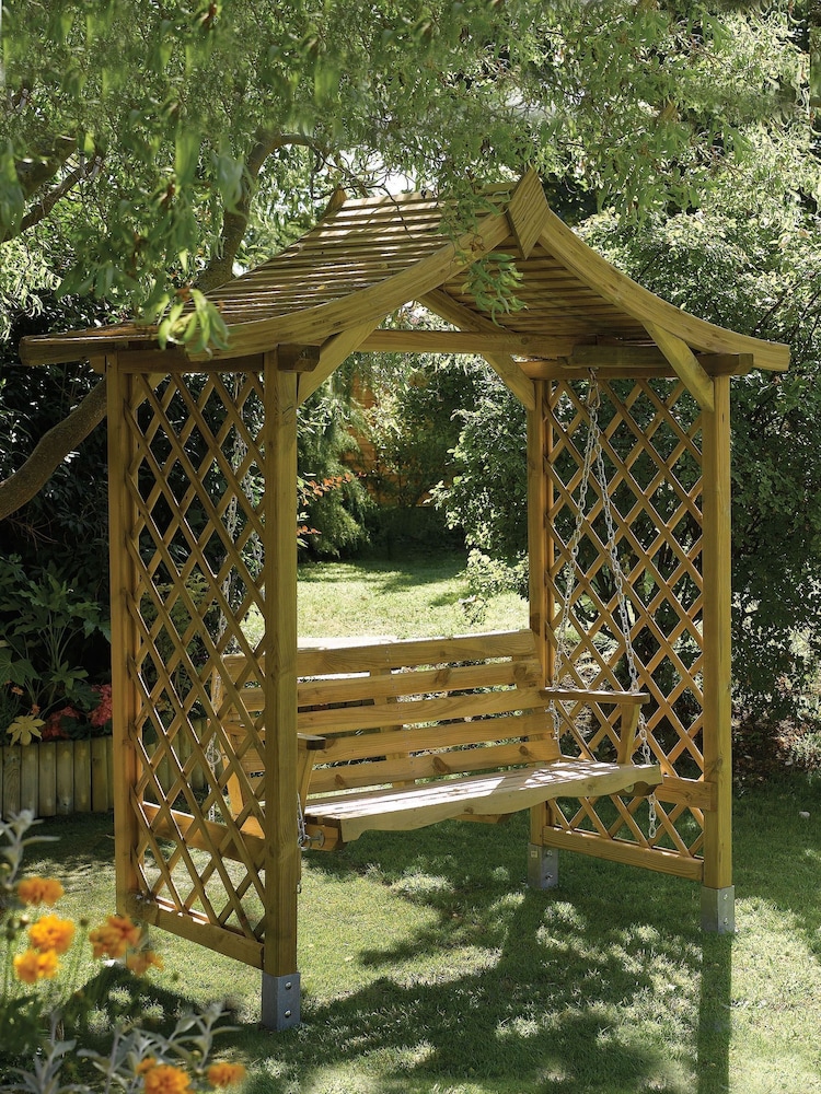Rowlinson Natural Dartmouth Arbour Swing Chair - Image 1 of 2