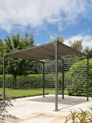 Rowlinson Grey Garden Florence Pergola 3x3m - Image 2 of 6