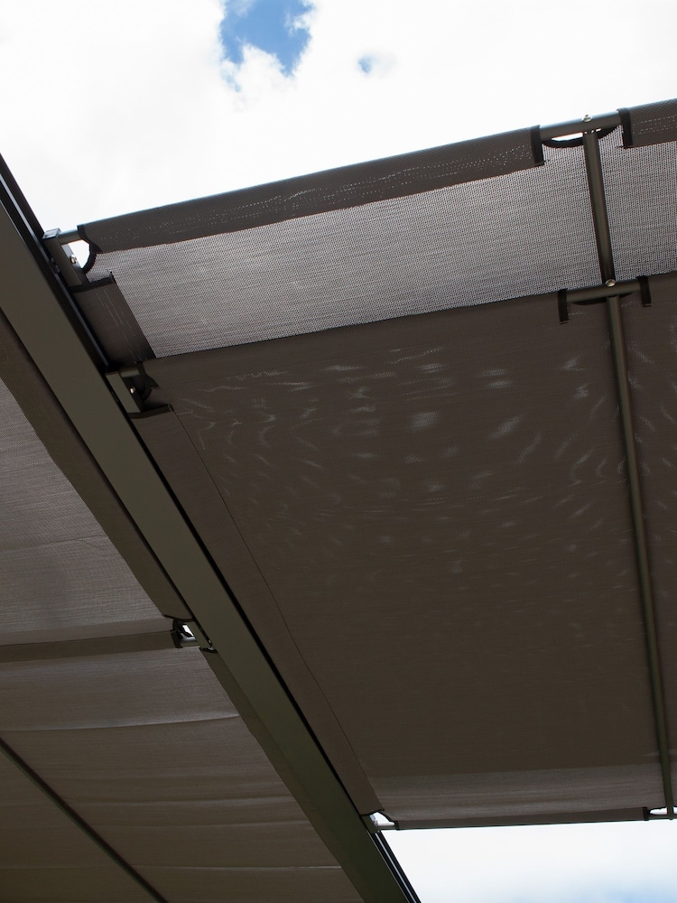 Rowlinson Grey Garden Florence Pergola 3x3m - Image 6 of 6