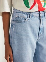 Mid Blue Hourglass Strigid Column Jeans - Image 4 of 8