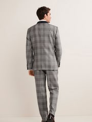 Grey Nova Fides Tailored Fit Check Suit Jacket - Image 3 of 13