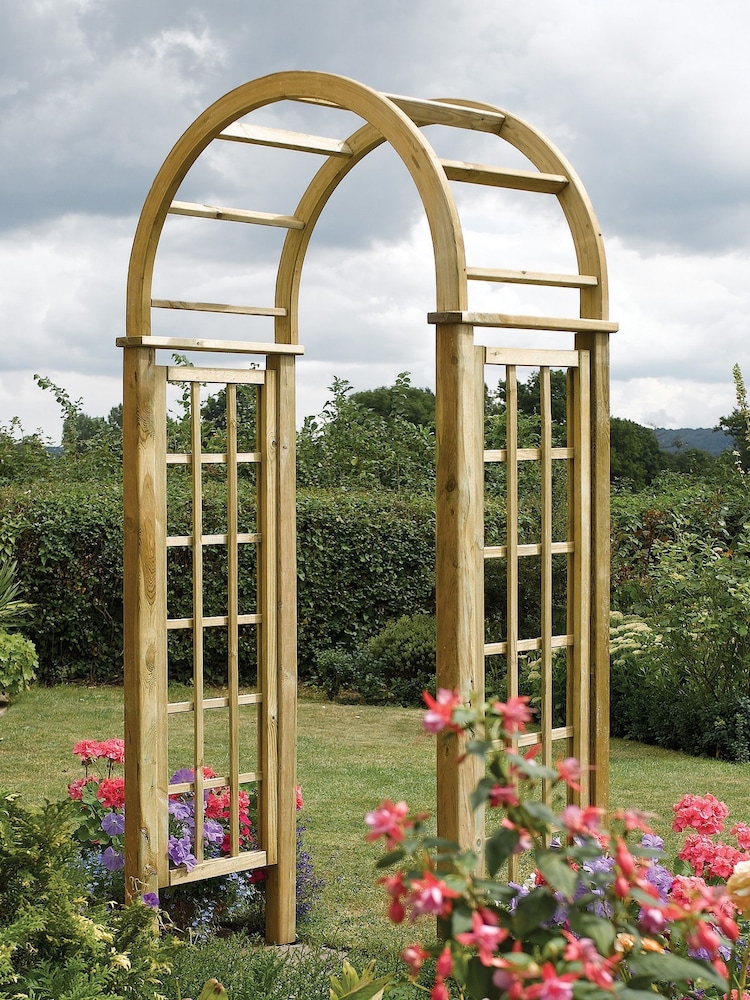 Rowlinson Natural Garden Round Top Arch - Image 1 of 4