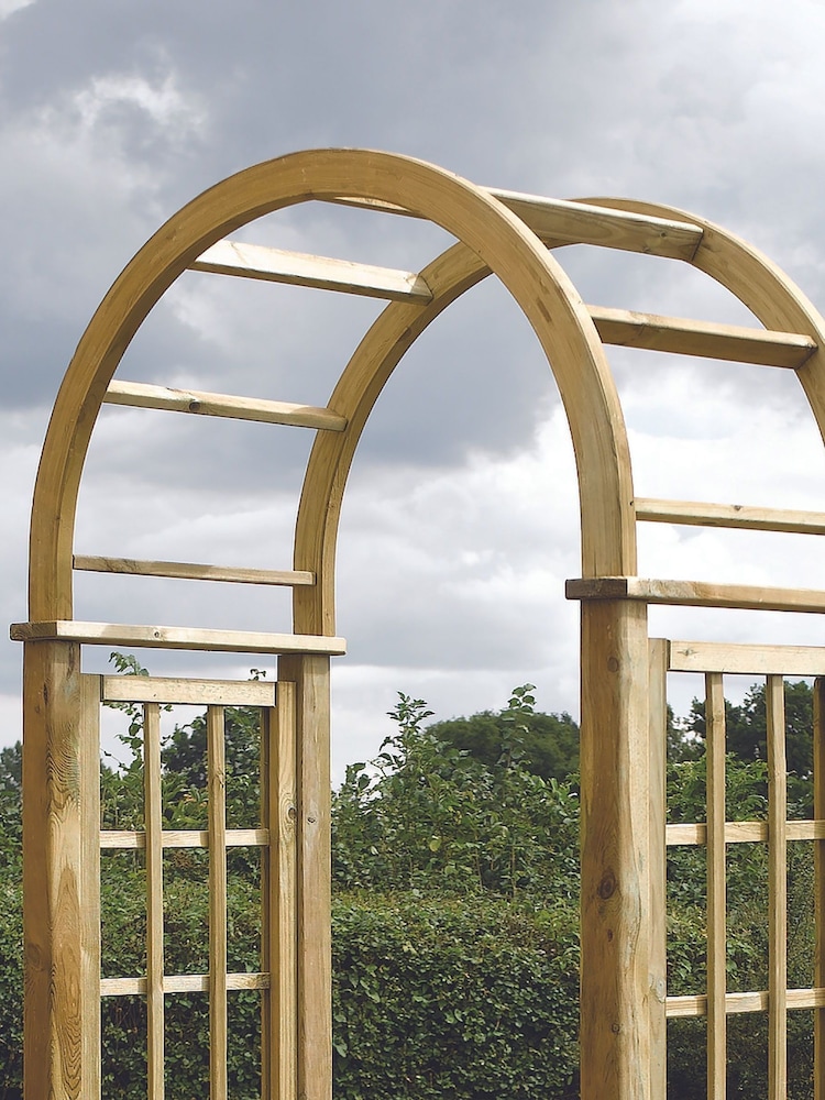 Rowlinson Natural Garden Round Top Arch - Image 2 of 4