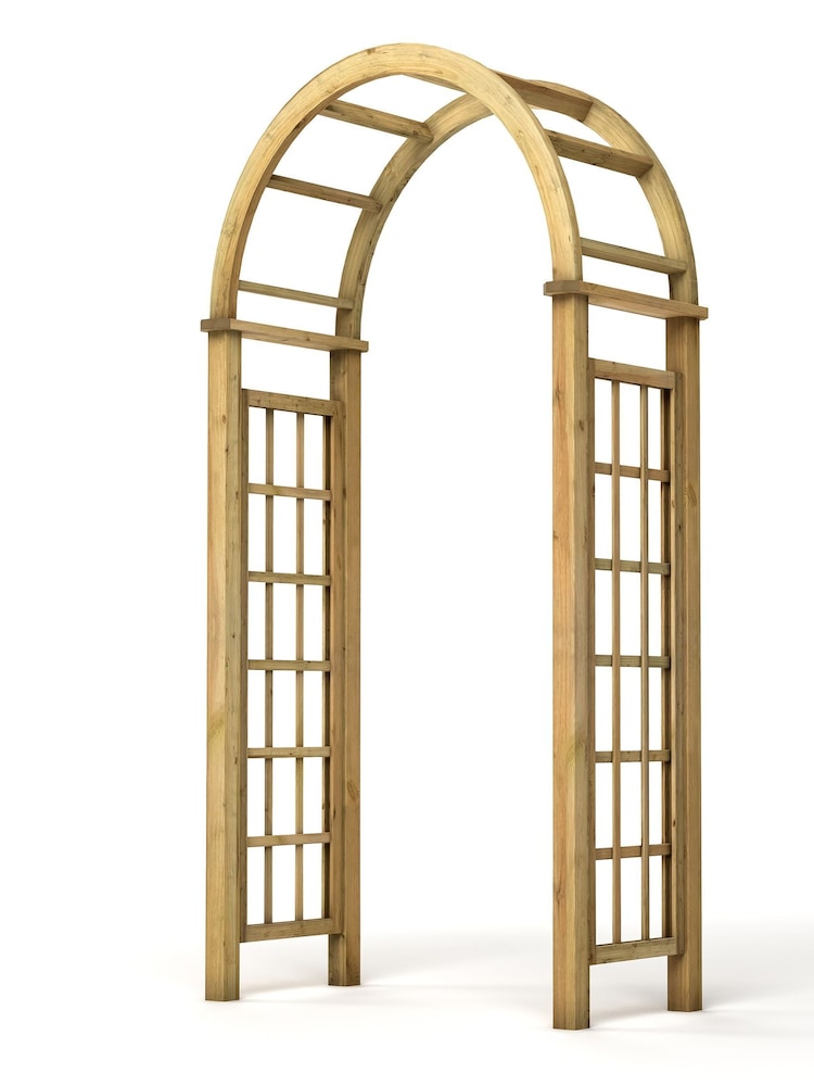 Rowlinson Natural Garden Round Top Arch - Image 4 of 4