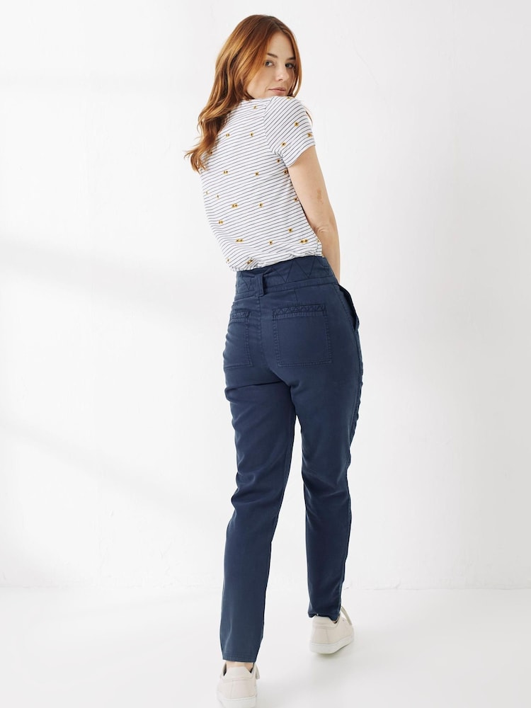 FatFace Paperbag-Hose, Blau - Bild 2 von 4 FatFace Paperbag-Hose, Blau - Bild 2 von 4