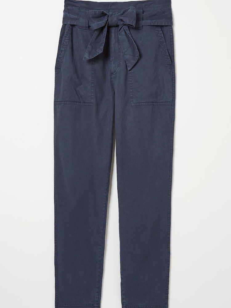 FatFace Paperbag-Hose, Blau - Bild 4 von 4 FatFace Paperbag-Hose, Blau - Bild 4 von 4
