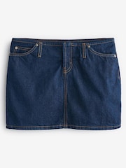 Rinse-Waschung, Blau - Own Jeans-Minirock mit besonders niedrigem Bund - Bild 6 von 6