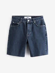 Tintenblau - Own Lange Denim-Shorts - Bild 1 von 1