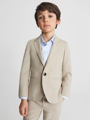 Однобортный шерстяной пиджак Reiss Fine Junior - Image 1 of 6