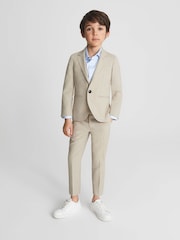 Однобортный шерстяной пиджак Reiss Fine Junior - Image 3 of 6