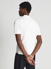 Reiss Ecru Chico Cuban Collar Shirt - Image 5 of 7