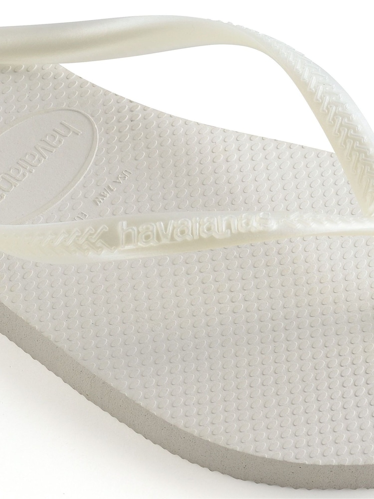 Biały - Wąskie klapki Havaianas - Image 5 of 7