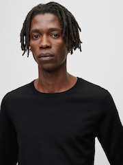 BOSS Black Virgin Wool Knitted Jumper - Image 3 of 4