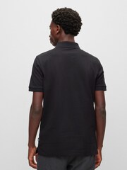 BOSS Black Pallas Pima Cotton Polo Shirt - Image 3 of 4