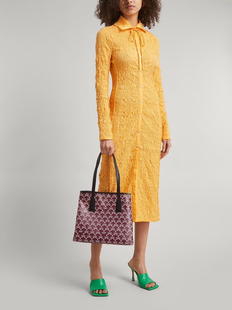 Liberty Marlborough Purple Tote Bag - Image 2 of 4