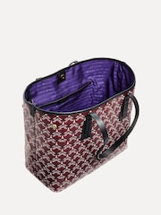 Liberty Marlborough Purple Tote Bag - Image 4 of 4