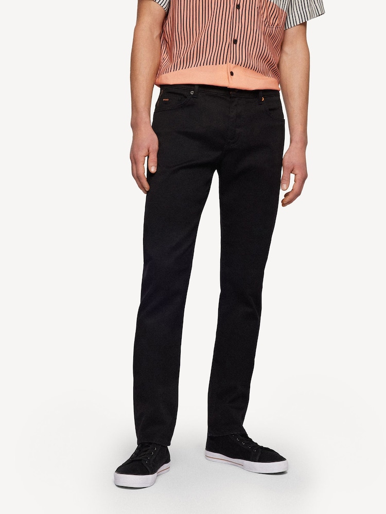 BOSS Black Slim Fit Comfort Stretch Denim Jeans - Image 1 of 5