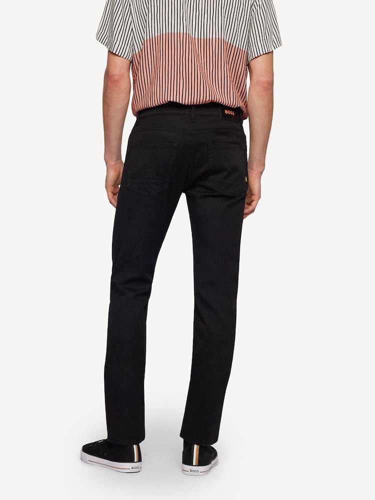 BOSS Black Slim Fit Comfort Stretch Denim Jeans - Image 2 of 5