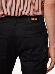 BOSS Black Slim Fit Comfort Stretch Denim Jeans - Image 4 of 5