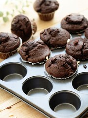 Luxe Grey 12 Cup Muffin Pan - Image 1 of 3