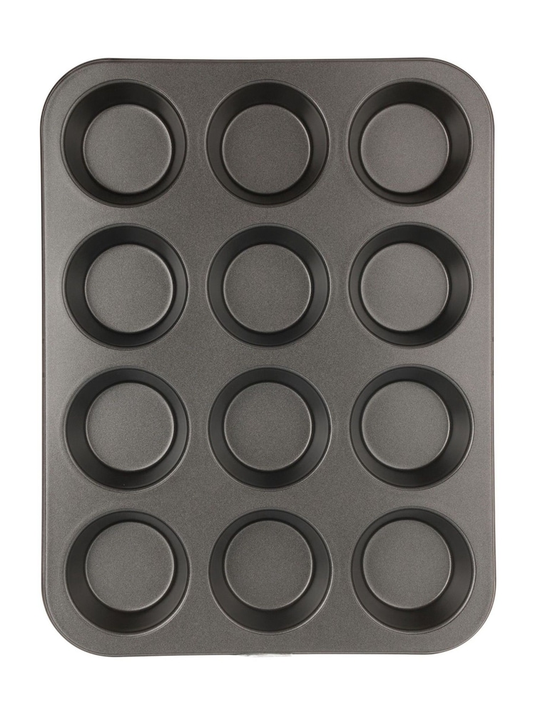 Luxe Grey 12 Cup Muffin Pan - Image 3 of 3