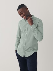 Green Stripe Long Sleeve Shirt - Image 2 of 6