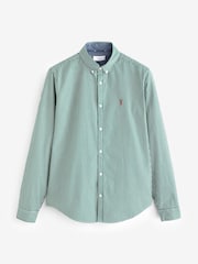 Green Stripe Long Sleeve Shirt - Image 6 of 6