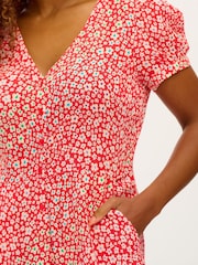 Sugarhill Brighton Red Rainbow Daisies Kalisha Jumpsuit - Image 4 of 4