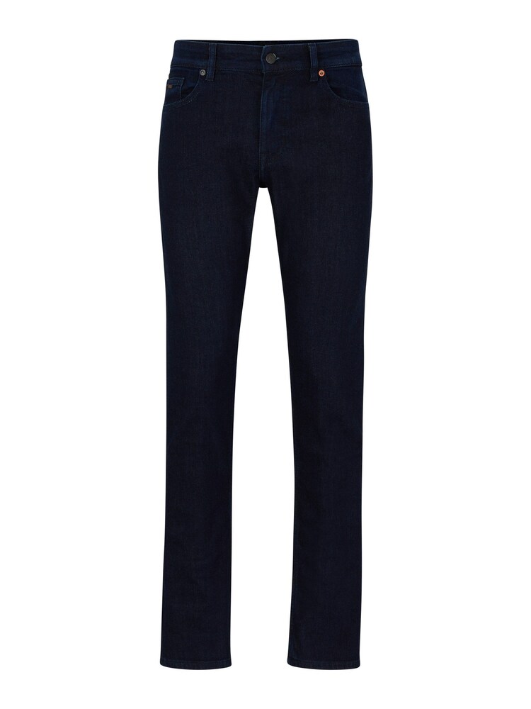 BOSS Dark Blue Delaware Slim Fit Stretch Jeans - Image 5 of 5