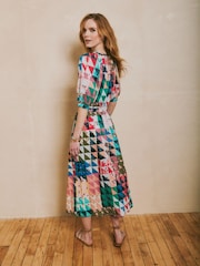 Ophelia and Indigo Multi Cici Geo Dress - Image 3 of 6