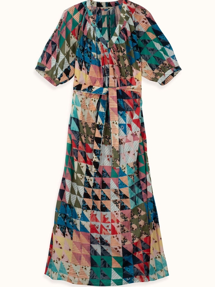 Ophelia and Indigo Multi Cici Geo Dress - Image 6 of 6