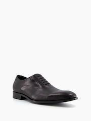 Dune London Black Standard Fit Secrecy Oxford Toe Cap Lace-Up Shoes - Image 4 of 6