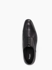 Dune London Black Standard Fit Secrecy Oxford Toe Cap Lace-Up Shoes - Image 6 of 6