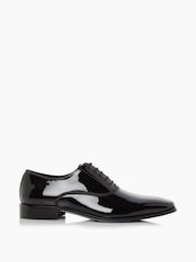 Dune London Black Swan Smart Patent Oxford Shoes - Image 4 of 7