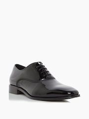 Dune London Black Swan Smart Patent Oxford Shoes - Image 5 of 7