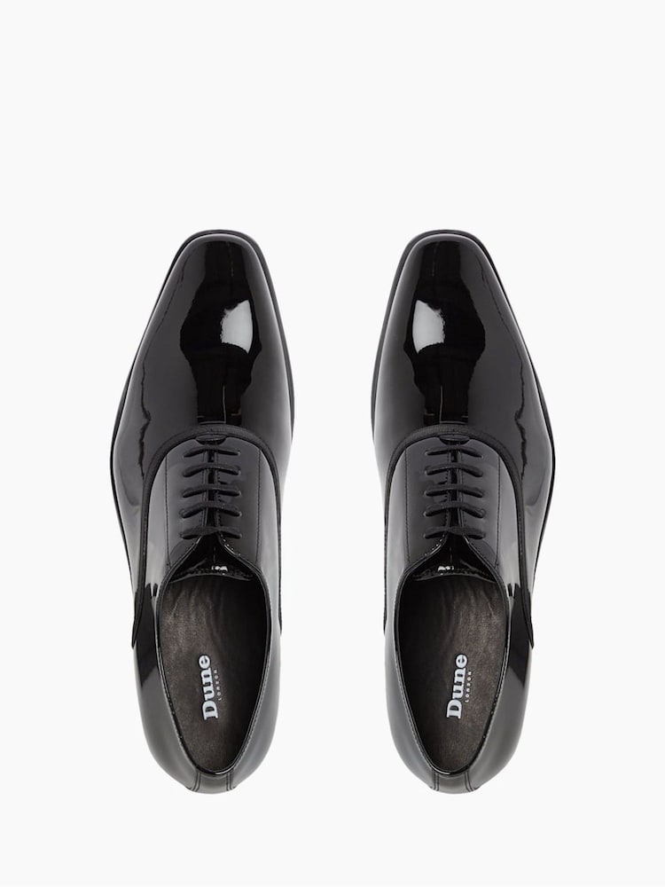 Dune London Black Swan Smart Patent Oxford Shoes - Image 7 of 7