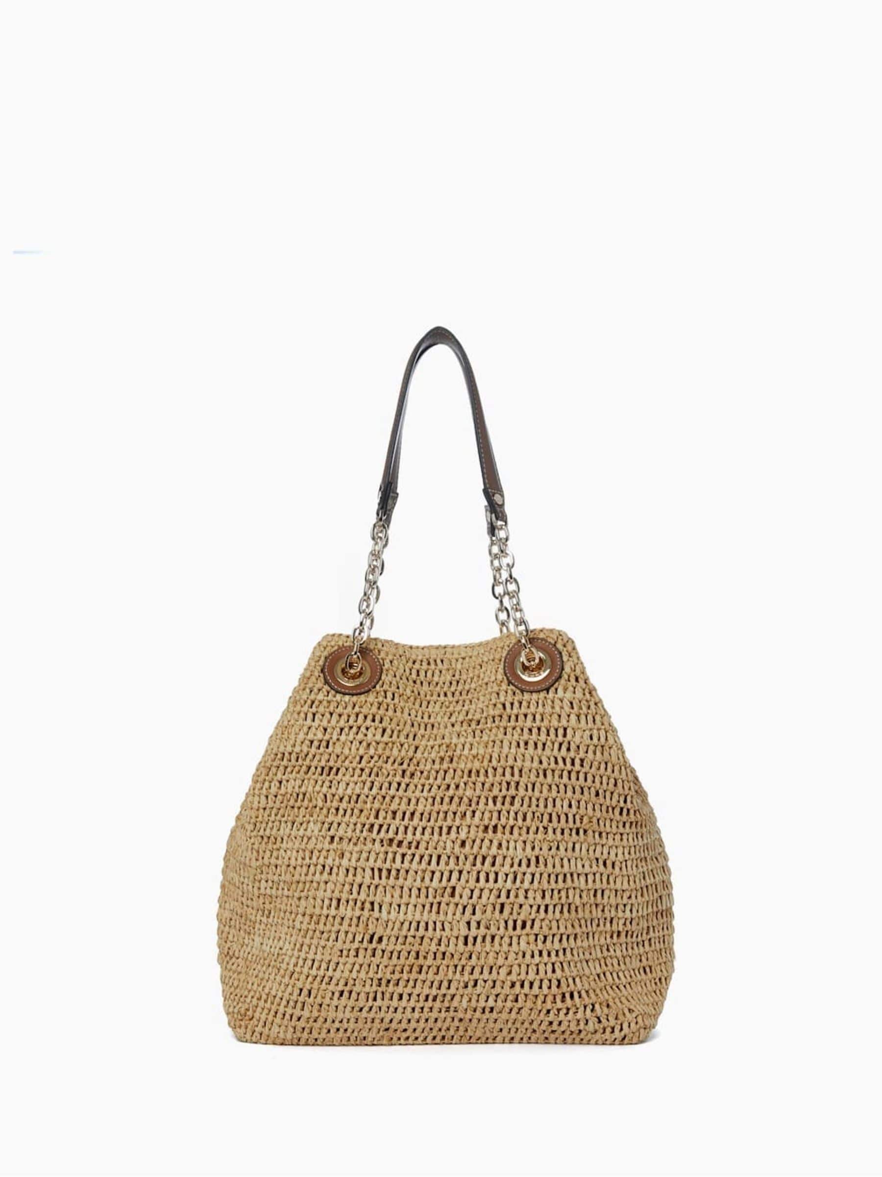 Buy Dune London Natural Destination Large Straw Shopper Bag from Next Ireland