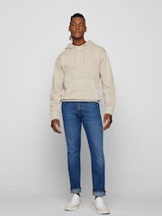 BOSS Mid Blue Delaware Slim Fit Stretch Jeans - Image 3 of 5