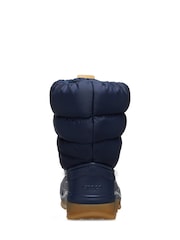 Crocs Blue Kids Classic Neo Puff Snow Boots - Image 3 of 5